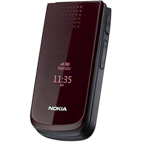 Nokia 2720 Handy fold deep red Cover