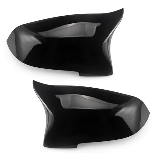 Coques de rétroviseurs pour voiture ABS noir brillant compatible BMW F10 F11 F06 F01