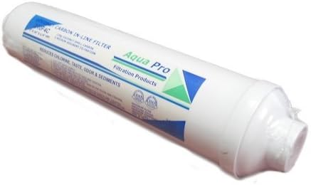 TST Water (IN1014-1) 10"x2" Inline Post Granular Activated Carbon & Calcite Filter 1/4" NPT