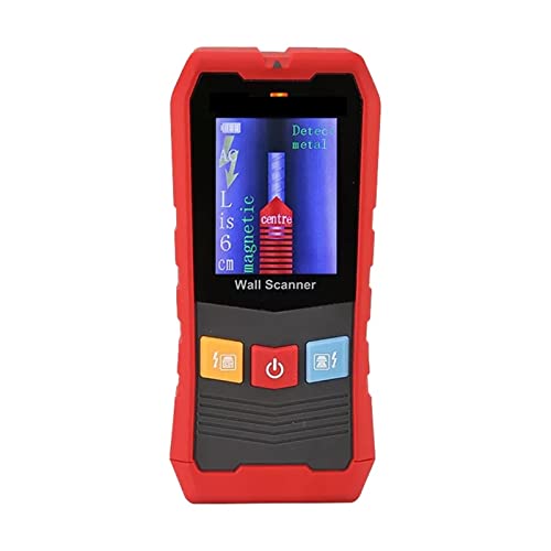 EDEDE Détecteur Mural, scanners muraux;Détection 4-en-1 d'objets AC/métalliques/Bois/câble/Batterie Li-ION(387E)