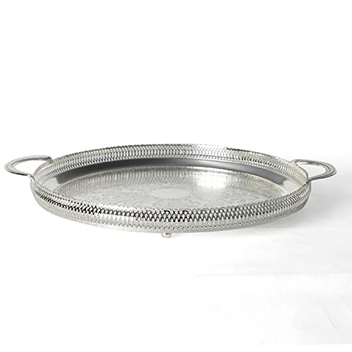 Amazon｜クイーンアン(QUEEN ANNE) ギャラリーラウンドトレイ ハンドル