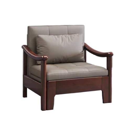 GLigeT Dormitorio Sofá Cama Plegable de Madera Maciza, Estructura Robusta Uso versátil
