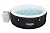 Bestway SaluSpa Miami EnergySense AirJet Inflatable Hot Tub Spa (71" x 26") | Portable Hot Tub with 2 Covers (1 Energy-Efficient Thermal Cover and 1 Standard Cover) | Fits Up to 2-4 Persons | Black