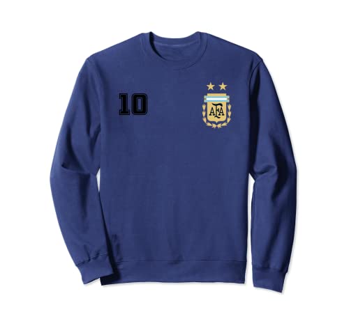 Argentinien Flaggen-Trikot Vintage Futbol Fußball Remera Argentinien Sweatshirt