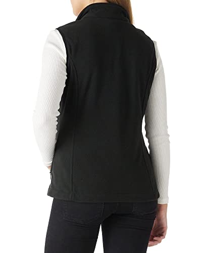Outdoor Ventures Women's Polar Fleece Zip Vest Outerwear with Pockets,Warm Sleeveless Coat Vest for Fall & Winter2