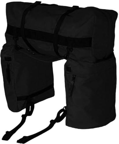 Showman Nylon Oversized Saddle & Cantle Bag