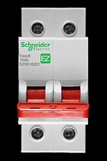Schneider Electric Easy9 - Isolator Switch Disconnector for Circuit Breakers, 2 Pole, 100A, 400V, EZ9S16291
