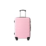 MODELISA - Maleta De Viaje ABS Rígida con 4 Ruedas Giratorias Equipaje 20'' 54X34,5X23cm, 45L, 2.5kg (Rosa, pequeño)