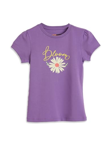 Image of Amazon Brand - Symbol Girls 100% Cotton Graphic Printed Half Sleeves Regular fit T-Shirt