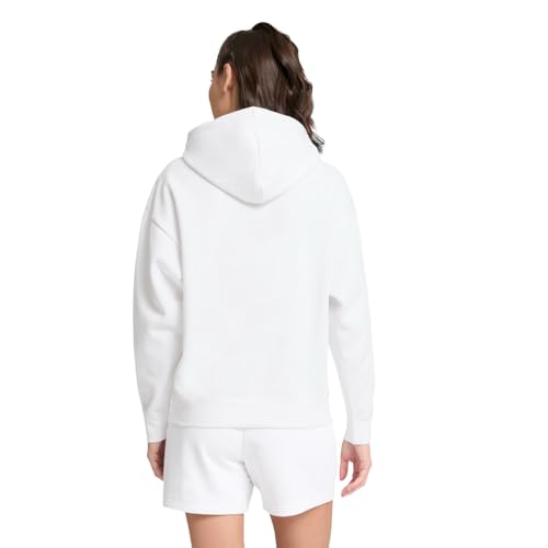 Image of PUMA Womens Essentials Logo Hoodie Casual Outerwear Casual Hoodie - Grey