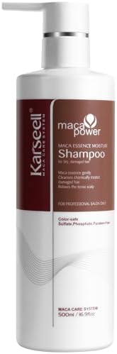 Karseell Argan Oil Shampoo Extract Moisturizing Deep Repair Smooth Shampoo for Dry and Damaged Hair 500ml