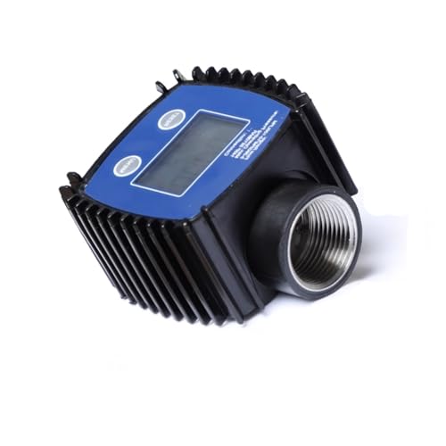 Buhdjfnke Medidor de Flujo de Turbina K24, Medidor de Flujo de Agua, Medidor Electrónico de Urea y Metanol de Acero Inoxidable.