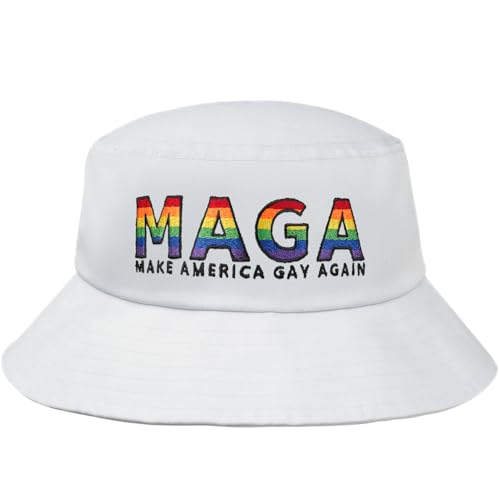 Image of Gay Pride Rainbow Trucker Hat for Men and Women LGBT Embroidered Adjustable Washable LGBTQ Baseball Cap Gifts