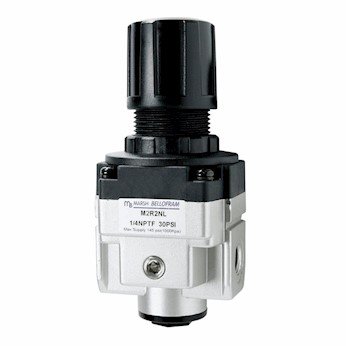 Bellofram M2R2NM Miniature Air Regulator, 60 psig, 1/4" NPT(F)