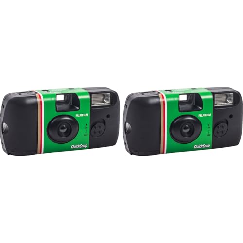 FUJIFILM QuickSnap Flash 400 One-Time-Use Disposable Camera (27 Exposures) – 2 Pack with Built-in Flash & 2 Hand Straps – ISO 400 Film for Day or Night Shooting - image 9