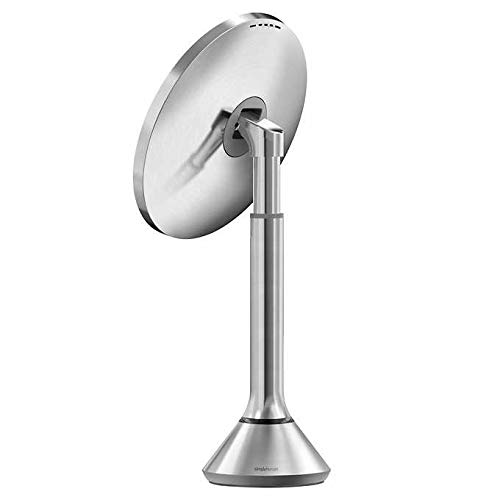 Simplehuman Tabletop Mount St3200 8” Round Sensor Mirror W/ 5X/10X Magnification #TOP2