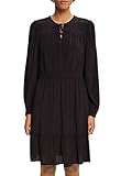 Elastische Taille ESPRIT Minikleid mit Bindedetail