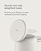 Belkin 2-in-1 MagSafe Wireless Charging Dock 15W Fast Charge iPhone Charger Compatible with iPhone 17, 16, 15, and 14 Series, AirPods, Pixel 10, and Other MagSafe Enabled Devices, PSU Included - Sand