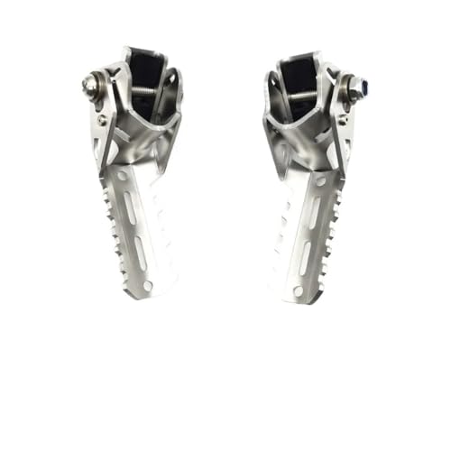 Pédales de moto noir 22 mm à 25 mm pour éliminer la fatigue des pieds en route