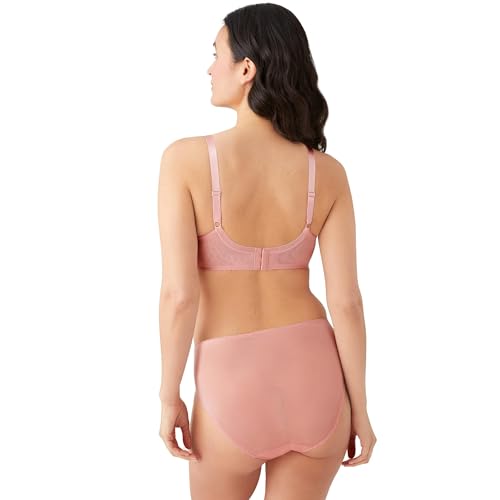 Image of Wacoal Women's Retro Chic Unlined Mesh Full Coverage Underwire Bra, 855186