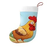 Ajoutez une touche d'esprit de vacances à votre bureau ou événement communautaire avec notre chaussette décorative de Noël YYHHAOFA Creative Cartoon Chicken imprimé, créant une atmosphère chaleureuse et accueillante. Idéal pour les spectacles sur scène, les cérémonies annuelles et les promotions de vente pour répandre la joie et le plaisir.