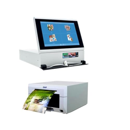 DNP DS-Tmini 10.1' Portable Touch Panel Order Terminal Kiosk DS620A Compact Professional Event & Photo Booth Portrait Digital Printer + 3 Year Advanced Exchange Printer Warranty