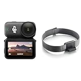 DJI Osmo Nanoランニングコンボ (128GB) - 4K／60fps小型ウェアラブルVlogカメラ、1/1.3インチセンサー、ハンズフリーPOV、143°広角FOV、軽量磁気設計、スポーツ用映像ブレ補正 image