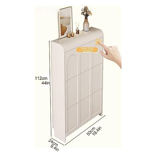 Meuble de rangement à chaussures compact pour désencombrer les entrées étroites - 2