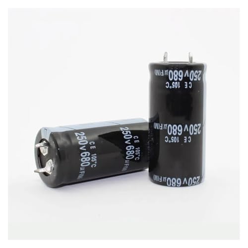 Condensateur 680uF 250V élimine le sifflement des alimentations format radial