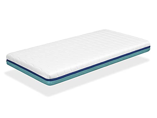 Dormissimo presenta il nuovo materasso ibrido, fresco, traspirante e molto adattabile. Questo nuovo modello, dal carattere giovanile, combina i migliori materiali sul mercato per offrire un comfort unico. Si adatta a tutti i tipi di superficie ed è ideale per letti estraibili, tipo montesori, divani letto, ecc... Reversibile ed ergonomico. Ha due fodere lavabili a 30 gradi. Materasso sfoderabile.