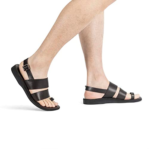 Simon - Leather Buckle Sandal - Mens Sandals2