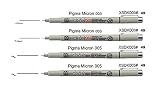Sakura PIGMA MICRON 003,003,005,005 Pochette de 4 pcs noirs