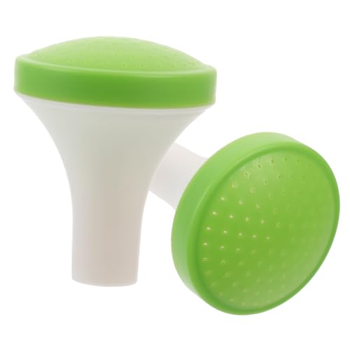 Milisten Cabezal De Aspersor para Regadera 2 Piezas Boquilla De Riego Plástico Fácil Instalación Control Uniforme para Jardín Plantas Bonsái