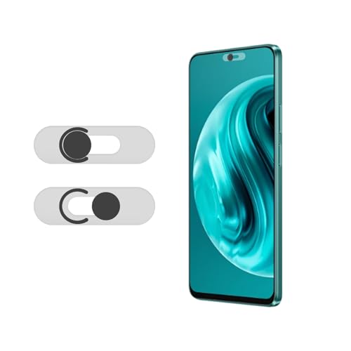 BellaBlend Couvercle de caméra frontale compatible avec smartphones Android/Pixel/Galaxy/iPad Bloqueur de webcam pour la caméra frontale, curseur de...