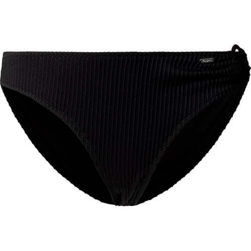 Pepe Jeans Textured Asy Bikini Parte Inferior, Negro (Negro), M para Mujer