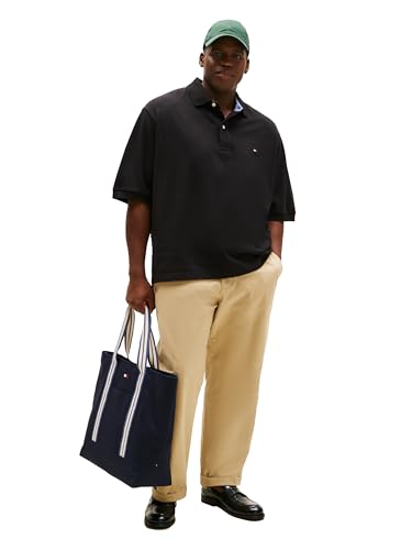 Tommy Hilfiger Men's Big & Tall Short Sleeve Cotton Pique Polo Shirt in Classic Fit3