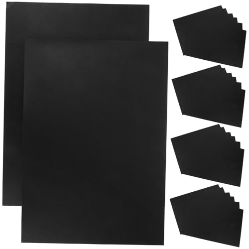 ZUNOXAZ 100 hojas Papel Grueso Multiusos para Impresora y Copiadora Paquete de Folios para Oficina Escuela y Manualidades