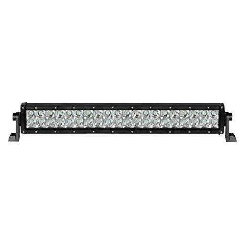 Image of Black Horse RUGGED Heavy Duty Grille Brush Bumper Guard Modular Black Come with 20 inch Double Row LED Light Compatible with 2007-2013 Chevrolet Silverado 1500-RU-CHSI07-B-KIT