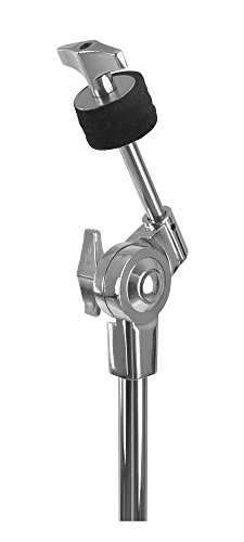 XDrum Beckenständer Semi - Cymbal Stand höhenverstellbar von 70-140 cm - Praktisches Memory Lock System - Doppelstrebig und stabil - Silber - Image 5