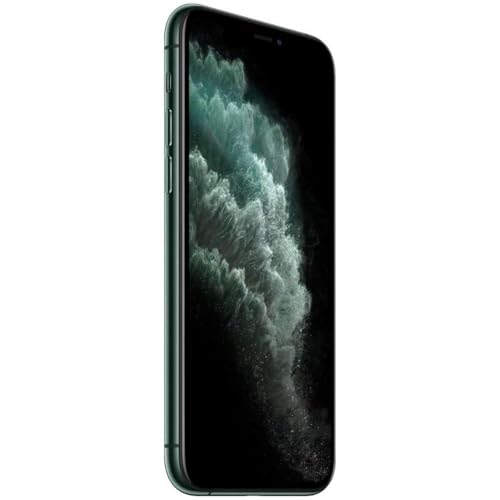 Image of Apple iPhone 11 Pro, US Version, 64GB, Midnight Green - Verizon (Renewed)