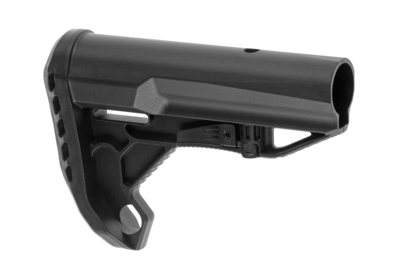 Genérico G&G Culata GOS-V4 para Rifle de Airsoft, Color Negro, 19 x 4.5 x 13.4 cm, Mejora Apoyo, Control y Ergonomía
