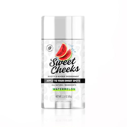 Sweet Cheeks Full Body Deodorant (Watermelon) 2.5 Fl Oz (Pack of 1)