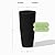 Veradek Mason Series Vega Planter - Round Tall Planter for Indoor or Outdoor Porch/Patio | Made from Plastic & Concrete with Drainage Holes | Modern Décor for, Flowers, Interior Plants
