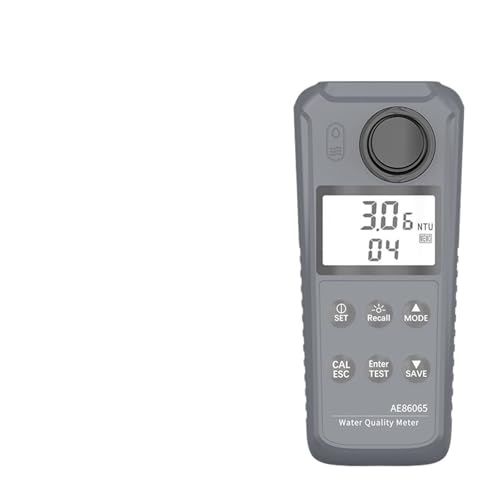 水濁度計 ポータブル濁度計 AE86065 デジタル濁度計テスター範囲 0.00~1000NTU 水質濁度検出 水質検査用 研究用 業務用