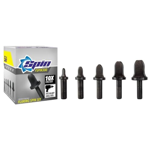 Set de 5 herramientas para engarzado Swaging Spin