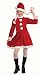 Forum Novelties Deluxe Lil Ms. Santa's Helper Costume, Child Small