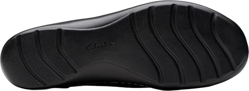 Clarks レディース Cora Teresa ローファー, ブラックタンブルレザー
