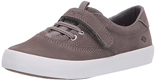 Sperry Mens Shoes Spinnaker Washable Jr Sneaker, Pale Grey, 11.5 US Unisex Little Kid
