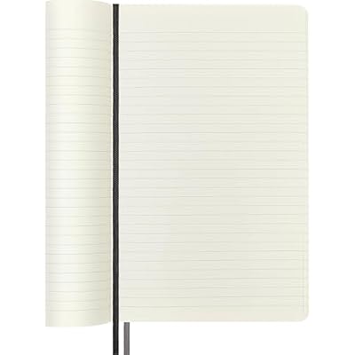Moleskine Classic Expanded Notebook, Soft Cover, Large (5 x 8.25) Ruled/Lined, Black, 400 Pages