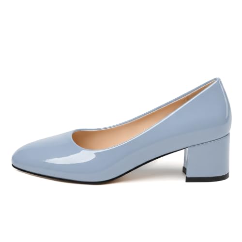 Image of SKYSTERRY Women's Low Heel Dress Pumps Shoes 2 Inch